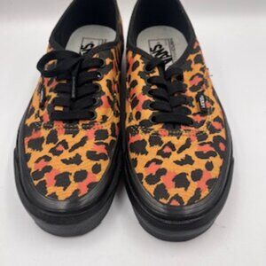 NEW Vans Authentic 44 DX Anaheim Factory Leopard Sneakers‎ Women’s Size 9.5